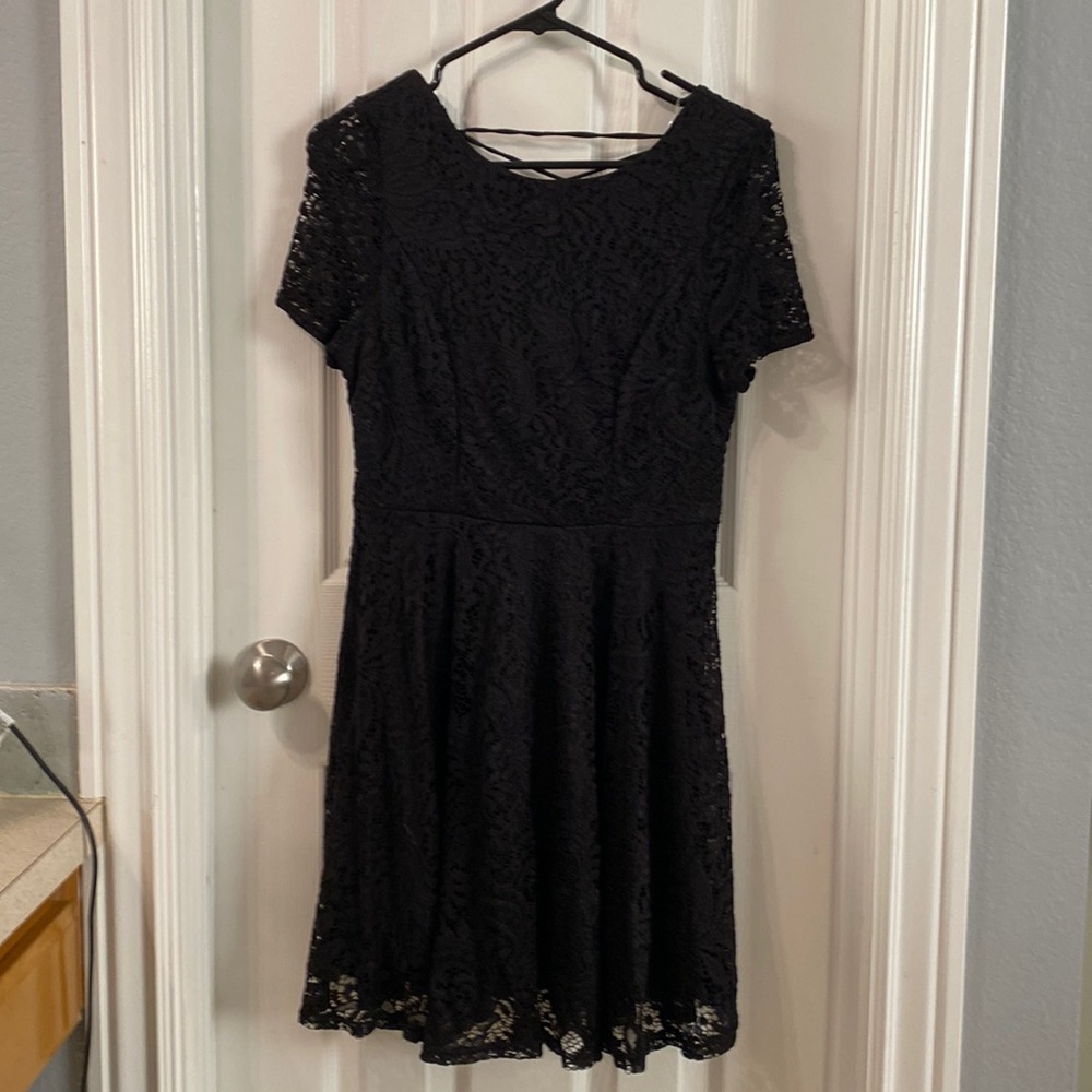 Lace up, lace LBD